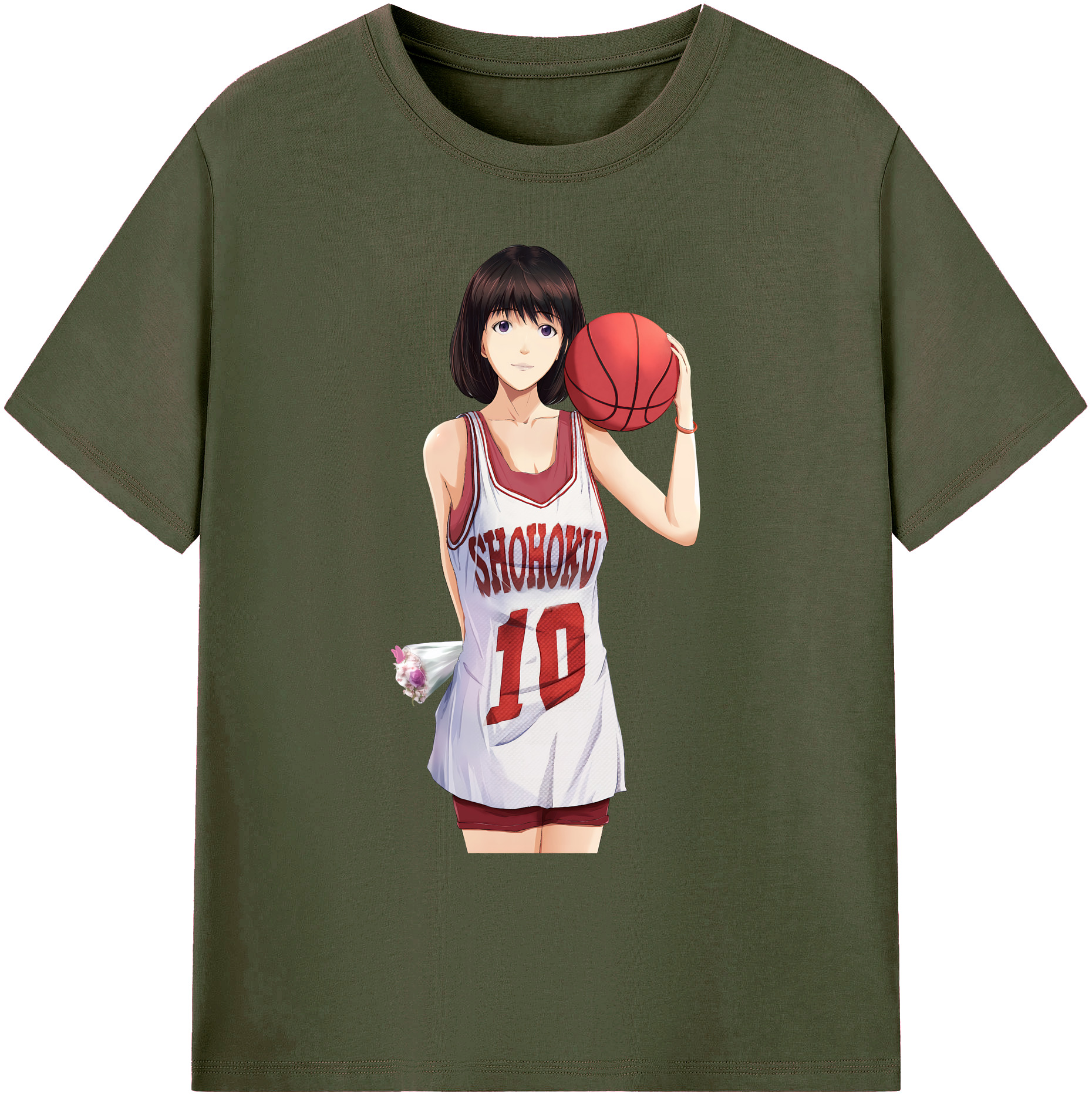 （画像用） SLAM DUNK／スラムダンク 綿100％ メンズ半袖Tシャツ｜肌触りやわらか＆通気性